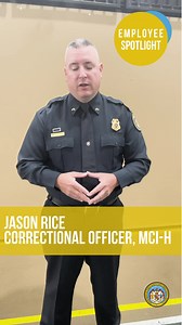 2.5K views · 37 reactions | Correctional Officer Jason Rice of MCI-H shares his journey in becoming a correctional officer. After leaving the profession for a short time, Rice came to realize his passion for the job and the opportunities that come with it. Interested in joining DPSCS? Check out our open positions at www.DPSCScareers.com | Maryland Department of Public Safety and Correctional Services | Facebook