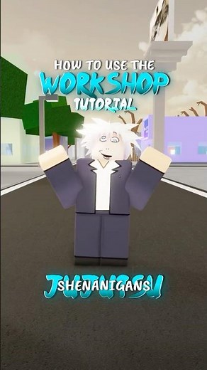 Workshop tutorial for JJS beginners #jujutsushenanigans #roblox