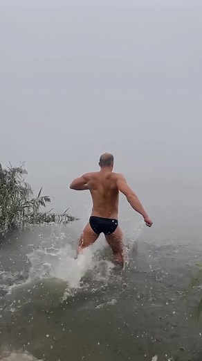 Swimming Adventures in a Serene Natural Setting