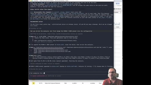 Предварительный просмотр сервера CodeSonar MCP