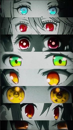 The Most Amazing Girls Eyes 👁 in Anime ? AMV
