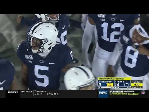 Penn State vs Michigan 2019 White Out | SkyCam Highlights