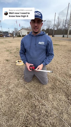 Backstop Net Installation and Measurement Guide