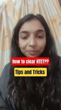 How to clear HTET in first attempt?? | Topper's tips| #htet2025 @PathshalaAarti