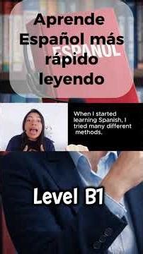 This Reading Trick Accelerates Spanish #shorts #learnspanish #english #spanish