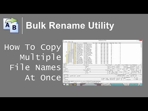 How To Copy Multiple File Names At Once