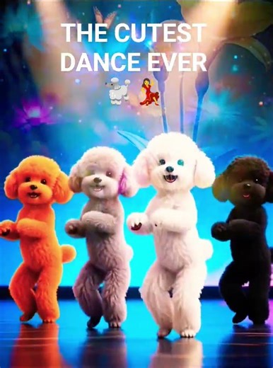 Cutest Dancing Poodles Ever 🐩💖