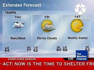 Hurricane Ian makes landfall, Part 2 (Intellistar Emulator - 09/28/2022)