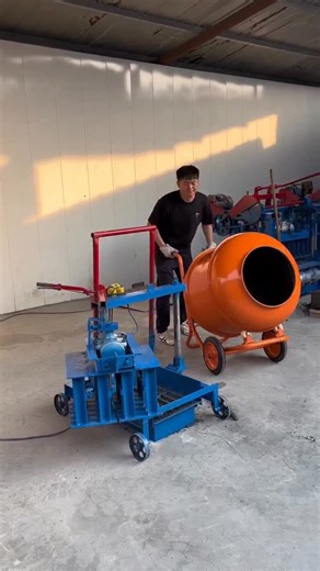 Terbrickmachine on Instagram: "#blockmachine #productionlineequipment #interlockingpavers #blockmaking"