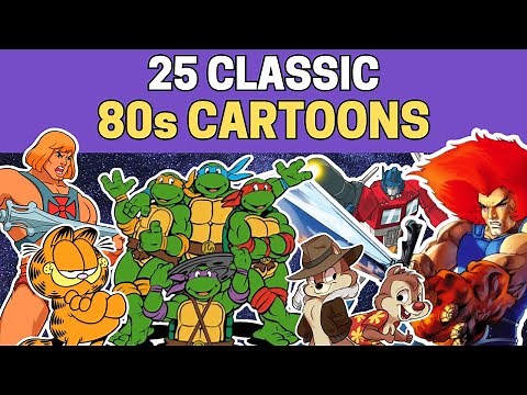 25 CLASSIC 80s CARTOONS That Defined Your Childhood – Part 1