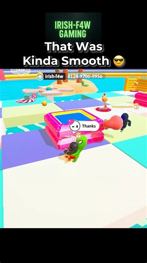 That Was Kinda Smooth 😎 Fall Guys Shorts #fallguys #fallguysmoments #fallguysshorts #gaming #shorts