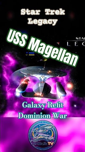 Star Trek Legacy - USS Magellan (Galaxy Refit Dominion War) #startrek