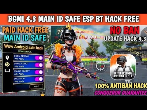 BGMI HACK MOD APK 4.3 FREE | BGMI ESP HACK KAISE KARE | BGMI NEW HACK TODAY | HOW TO HACK BGMI 4.3