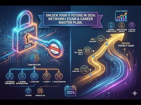 Unlock Your IT Future in 2026: Network+ Exam & Career Master Plan