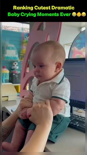 Ranking cutest dramatic baby crying moments ever 😭👶😂 #funny #trend #ranking #baby