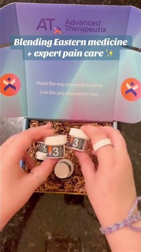 Unboxing the custom packaging for Advanced Therapeutix 📦✨