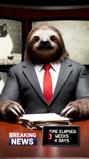 Sloth News: Breaking News (Eventually)