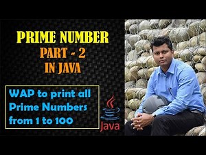 Program to Count All Prime Numbers between 1 to 100 in Java || Prime Numbers from 1 to 100 in Hindi