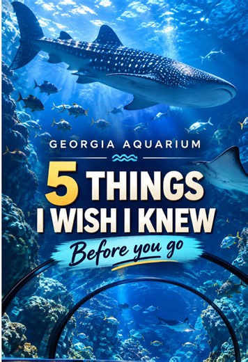 Georgia Aquarium Tips: 5 Things to Know Before You Go