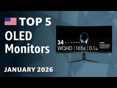 TOP—5. Best OLED Monitors January 2026