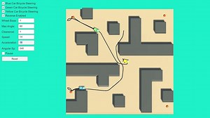 Integrated nonholonomic steering into NavMeshAgents demo