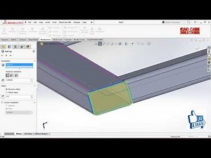SolidWorks Weldments END CAP