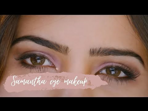 Samantha Eye Makeup Tutorial | Anjaan Movie | Samantha eyes