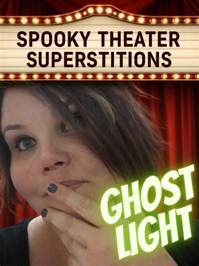 👀 Spooky Theater Superstitions – GHOST LIGHT 🗣️ Do YOU leave a ghost light on? 😱 Ever seen something unexplainable on a dark stage? Comment your stories 👇 Follow for more haunted theater lore, backstage secrets, and things performers never say before opening night. #theatre #theatretok #superstition #ghostlight #didyouknow