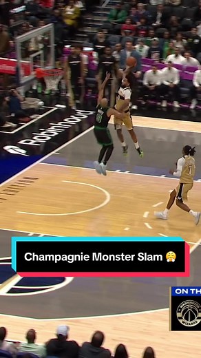 Justin champagnie throws down the monster slam 💪 #NBA #Basketball #Dunk #NBAHighlights