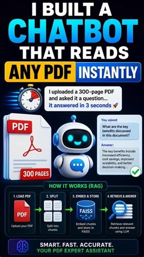 I Built a Chatbot That Reads ANY PDF Instantly