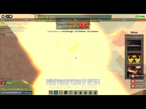 Commandist II Hero Nuclear Bomb/Nuke - Noobs Vs Zombies Realish Reborn