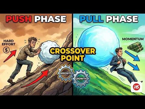 How Compounding "ACTUALLY" Works (Snowball Effect)