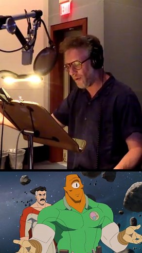 Seth Rogen as Allen the Alien in Invincible Season 4