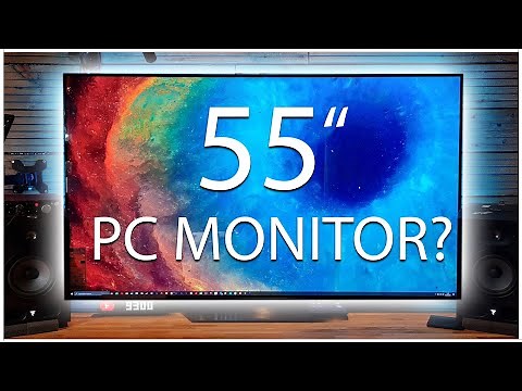 Using An LG OLED 55inch OLED 4K TV As A PC Monitor.... Is It A Good Idea?