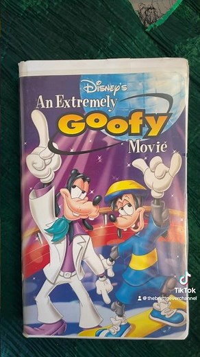 An extremely goofy movie VHS 2000 #vhs #disney #goofymovie #vhstapes #2000s #disneymovie