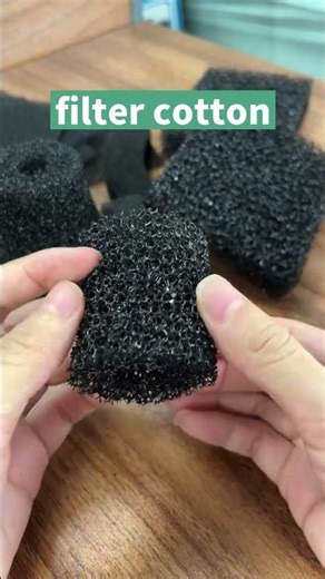 high-density filter cotton, custom foam filter for air and water filtration