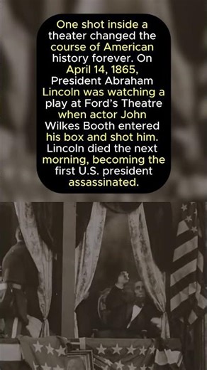 Abraham Lincoln Assassination: How John Wilkes Booth Killed the President at Ford's Theatre in 1865