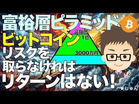 The wealthy pyramid! Bitcoin (BTC)! ~No risk, no return!