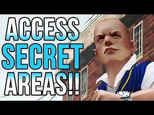 Best Bully Glitches! - How To Access Secret, Out of Bounds Areas!