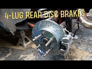 🔧 Foxbody Brakes.com 4-Lug Rear Disc Brake Installation
