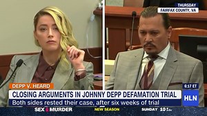 "This case means a lot to a lot of people and...no matter what the jury comes back with, it is not going to change the opinion of many people about what Johnny Depp allegedly did or what Amber Heard allegedly did." Law & Crime Network host Jesse Webber reports ahead of #DeppVHeard closing arguments today. | HLN