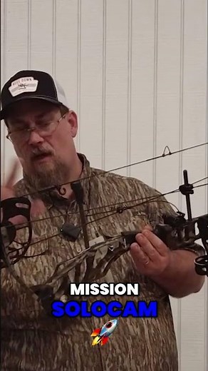 Mission SoloCam Bow: Adjust Draw Length & 80% Letoff! #shorts