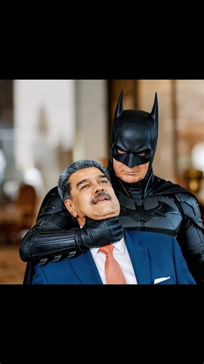 Aref Merhi on Instagram: "AI-generated satire. Trump as Batman, inspired by recent events. Not a political statement. Just fictional parody."