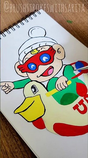 Painting Ultra B – The Cutest!! #ultrab #art #dubidubidu #canvasart #easydrawing #easypainting