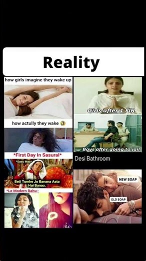 Reality vs Expactations. Funnymemes,Funnyreality,desihumor,motivationalcontent