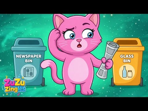 Recycle Right Today ♻️ Fun Recycling Song for Kids | #NurseryRhyme #KidsSongs