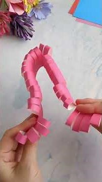 DIY Paper Flower with Stem | Easy Craft for Beginners