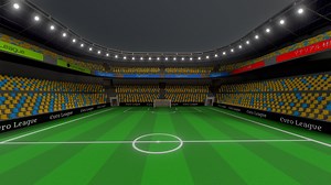 Soccer Stadium - Download Free 3D model by R-LAB (@rakshaan)