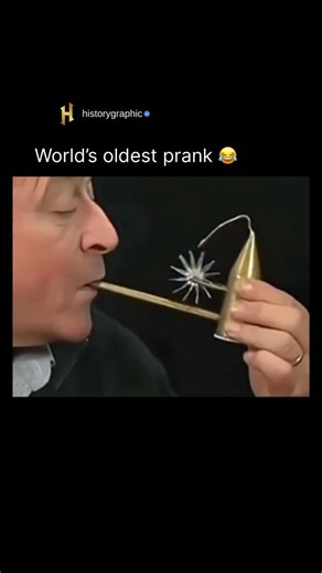 @historygraphic on Instagram: "Follow (us) for more This clever early experiment demonstrates how air power was first understood. When someone blows into the tube, the airflow sets a small turbine in motion, forcing air into a narrow cone. It’s a surprisingly effective illustration of how people once explored the science of pneumatics — centuries before advanced compressors and jet turbines existed. All content belongs to its respective owners. 💬 DM for credit or removal. No copyright infringem