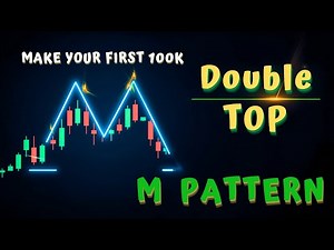 DOUBLE TOP TRADING STRATEGY | HOW TO TRADE M PATTERN | TRADE WITH LOGIC